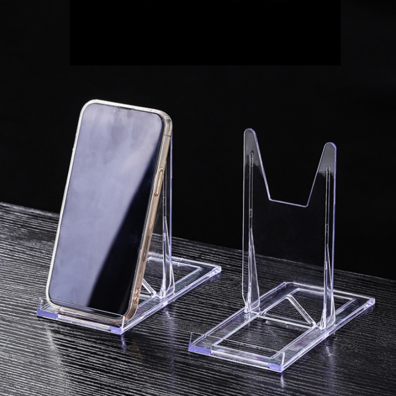 Clear Acrylic Book Stand Holder - 5/10 adet Şeffaf Akrilik Stand, Küçük,