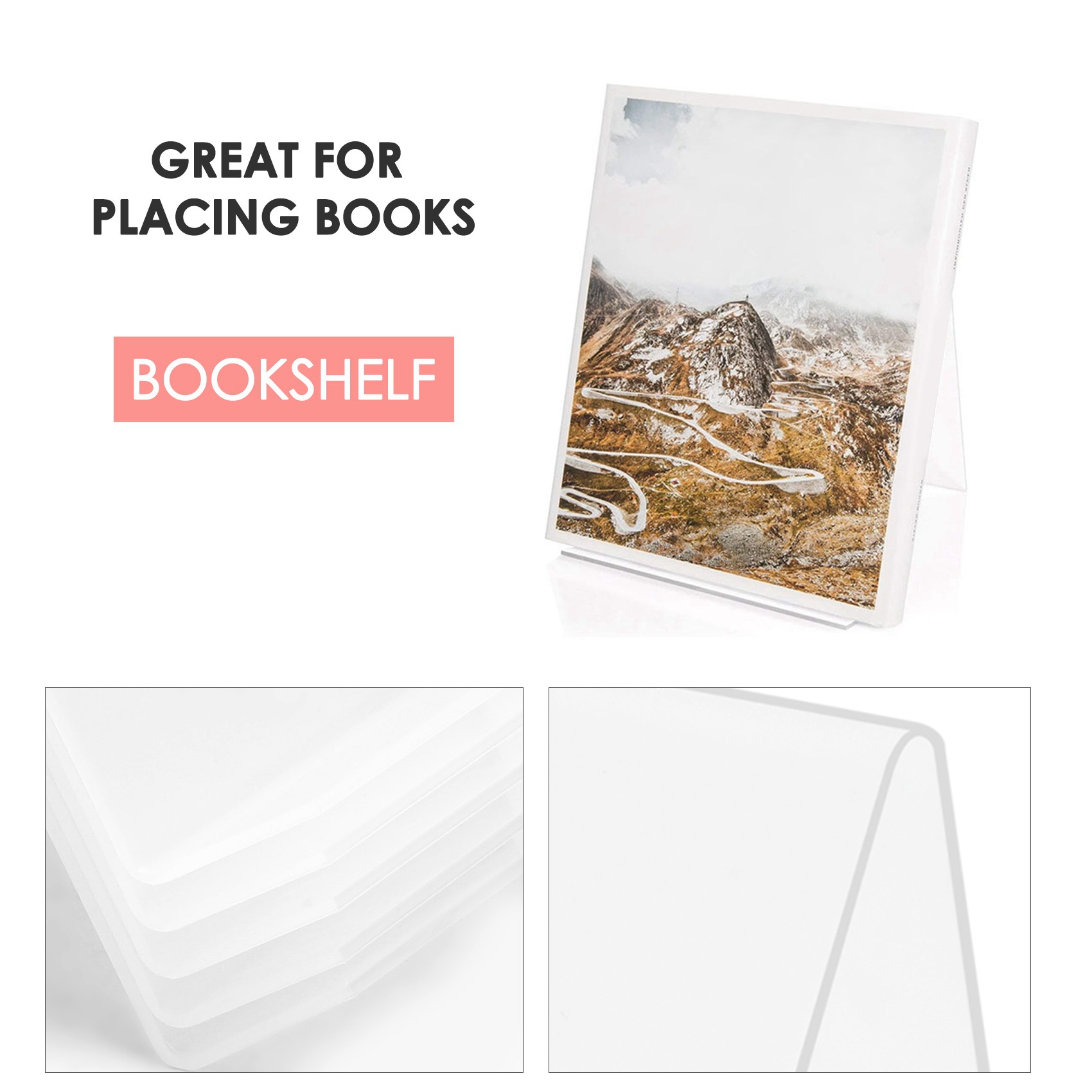 COFA Akrilik Kitap Standı, Raf - Clear Acrylic Book Stand Holder incelemesi ve fiyatı