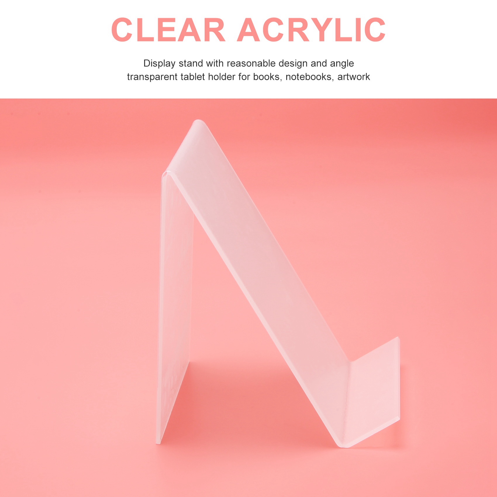 COFA Akrilik Kitap Standı, Raf - Clear Acrylic Book Stand Holder incelemesi ve fiyatı