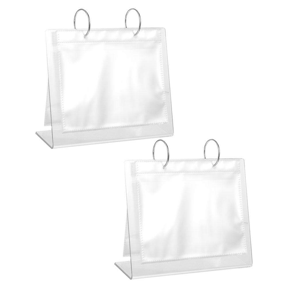 2 Adet Fotoğraf Albümü, Şeffaf - Clear Acrylic Book Stand Holder incelemesi ve fiyatı