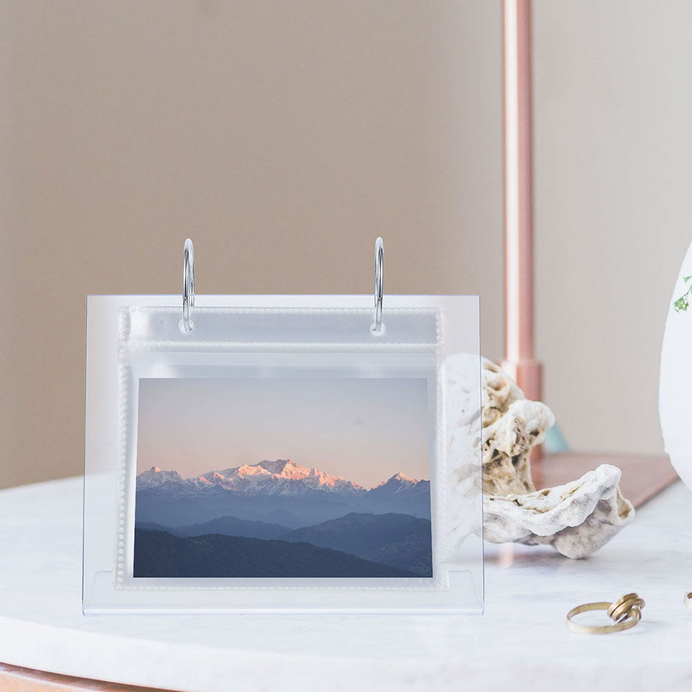 2 Adet Fotoğraf Albümü, Şeffaf - Clear Acrylic Book Stand Holder incelemesi ve fiyatı