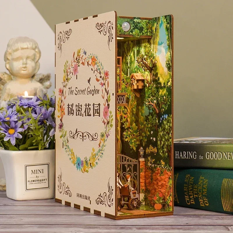 Kendin Yap Ahşap Kitap Köşesi  - Diy Wooden Book Nook Kit Shelf Insert incelemesi ve fiyatı