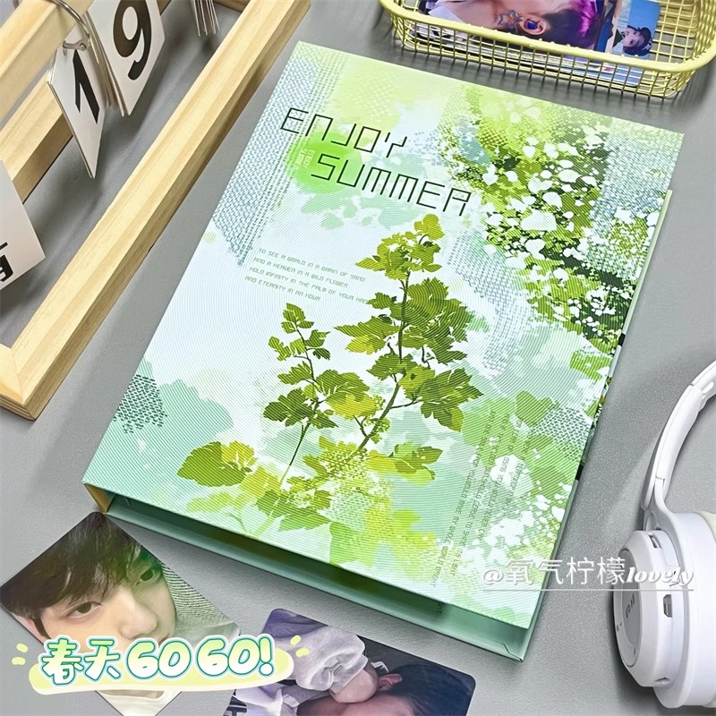 Yaz Taze Yeşil A5 Fotoğraf Kar - Kpop Photo Card Binder 3 Inch incelemesi ve fiyatı